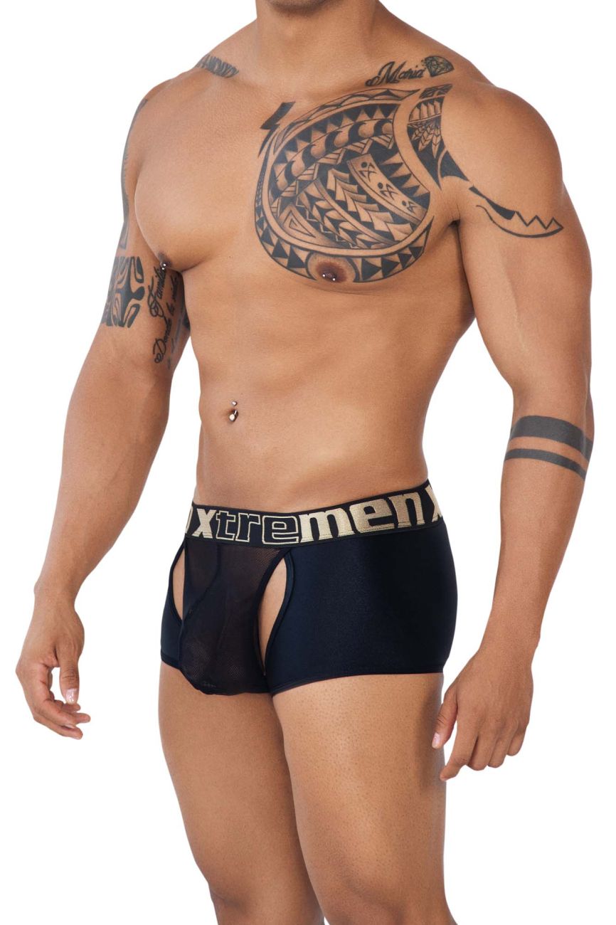 Xtremen 91125 Daring Mesh Trunks Black
