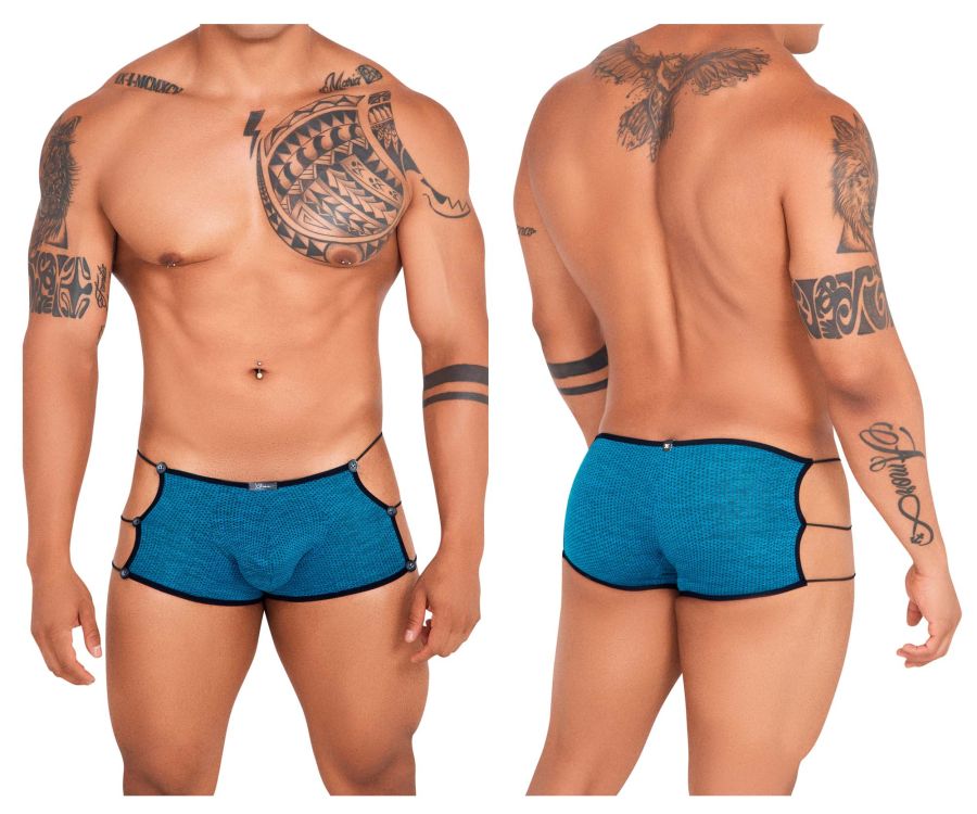 Xtremen 91133 Trendy Mesh Briefs Petrol