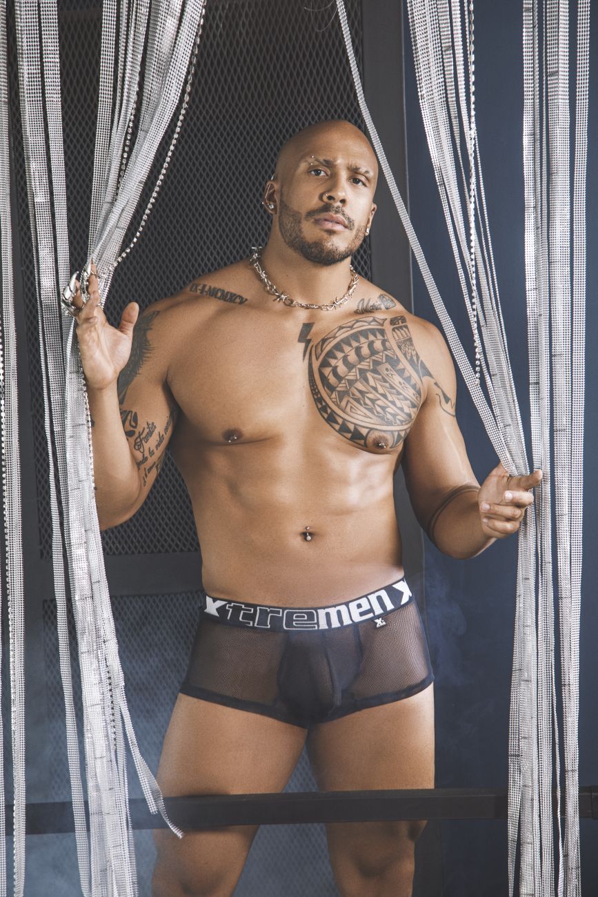 Xtremen 91135 Revealing Mesh Trunks Black