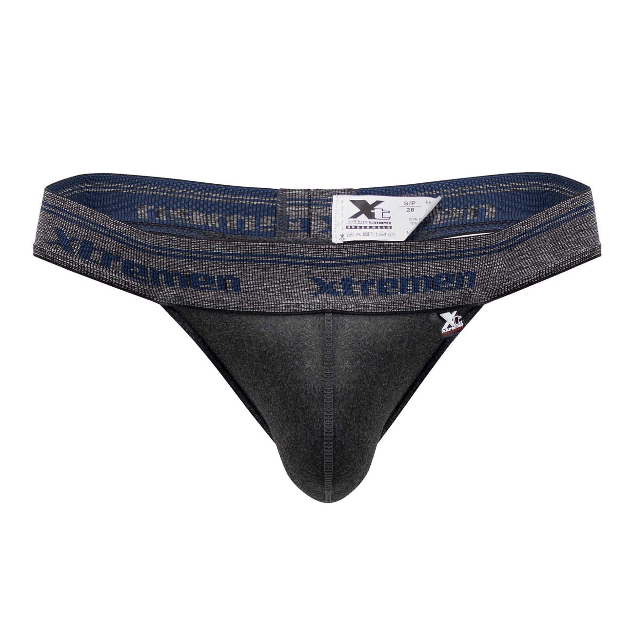 Xtremen 91141 Ultra-soft Thongs Gray Cross