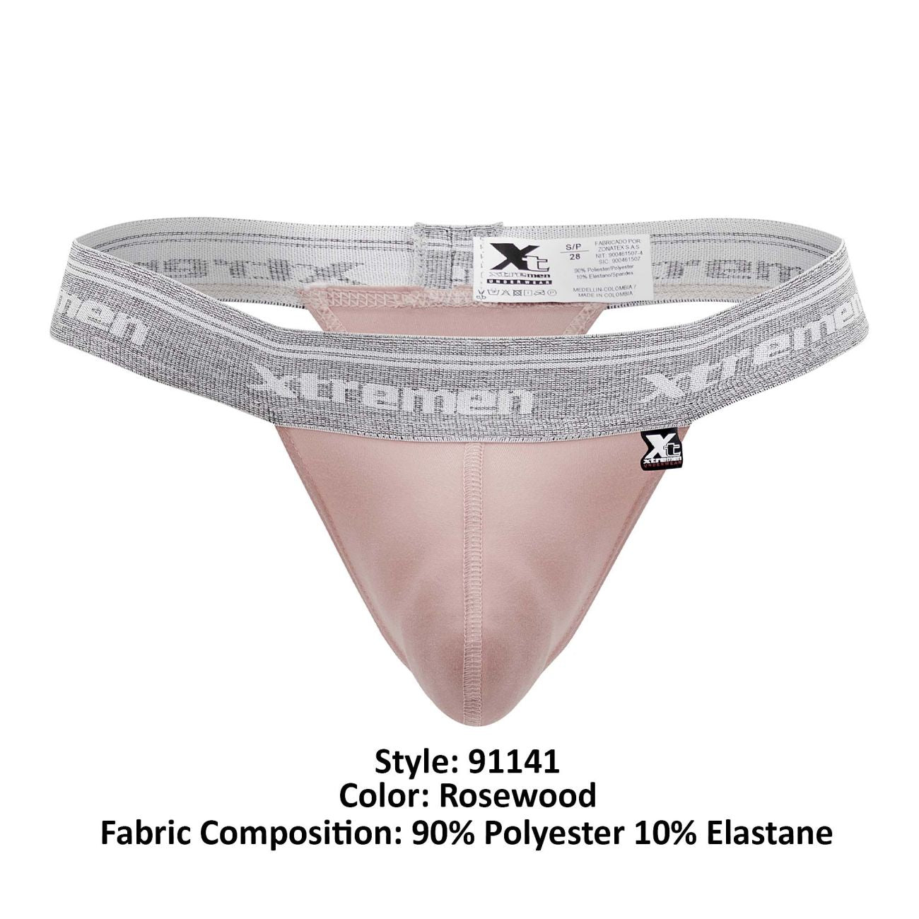 Xtremen 91141 Ultra-soft Thongs Rosewood