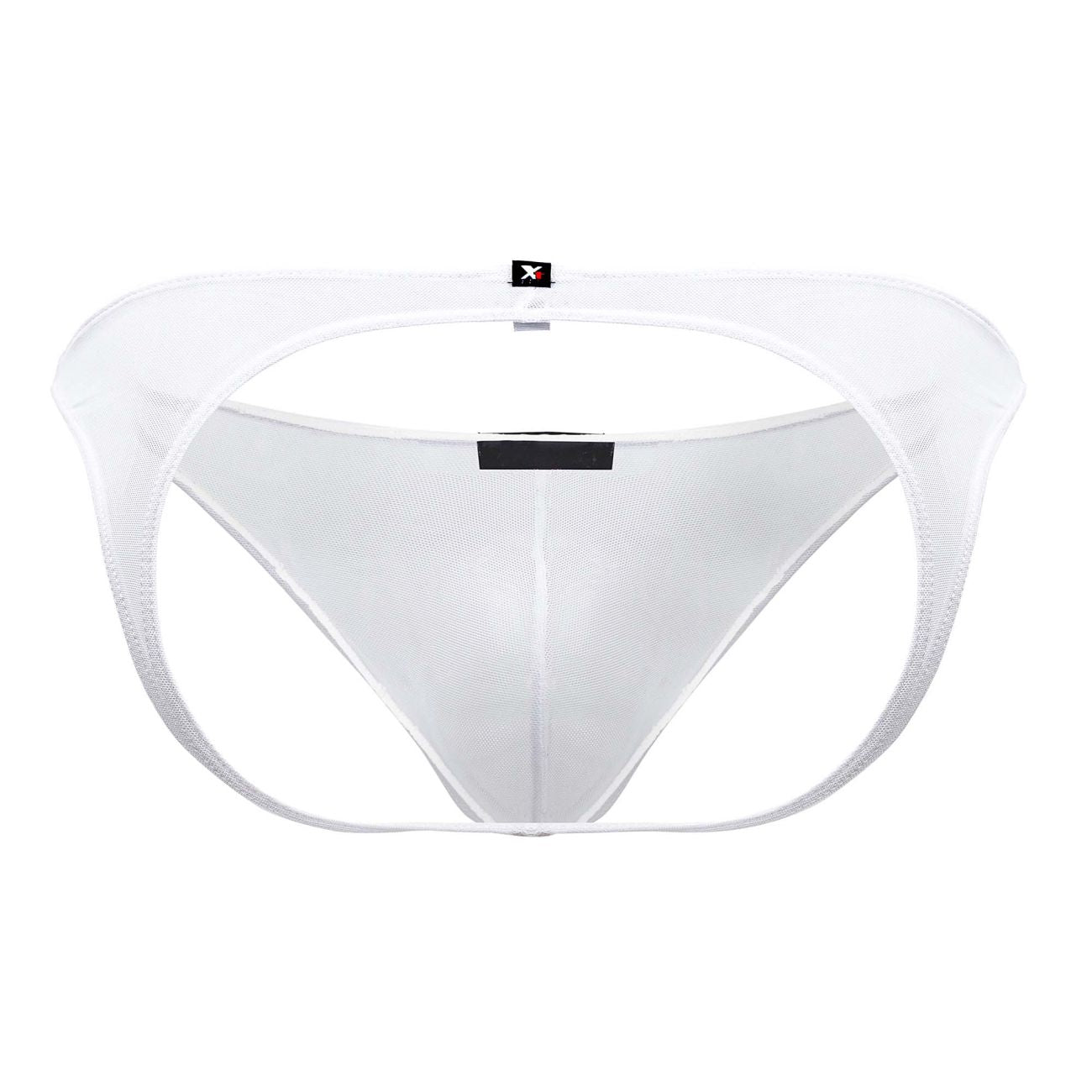 Xtremen 91153 Tulle mesh Jockstrap White