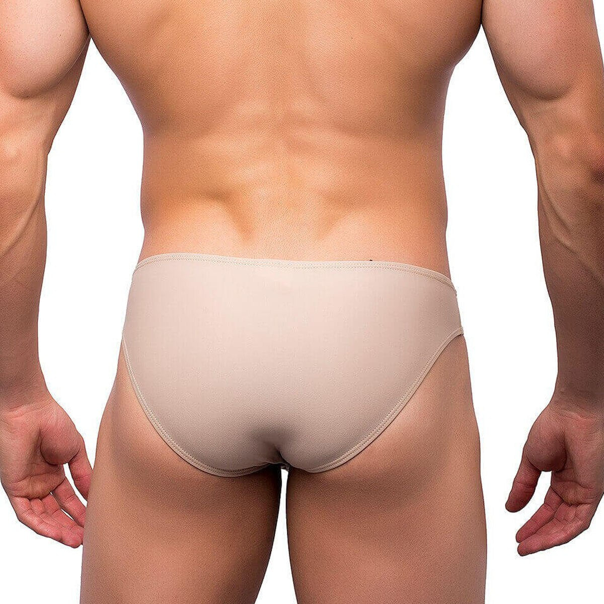 SALE - Mens Joe Snyder Spandex Classic Bikini Brief Nude