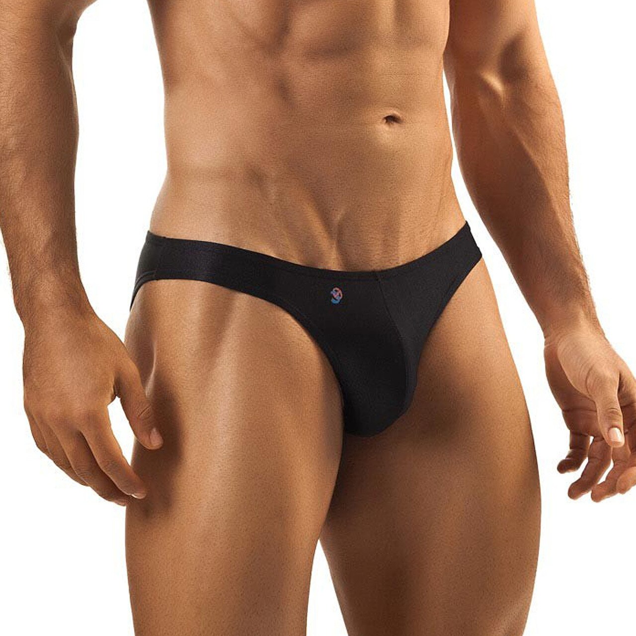 Mens Joe Snyder Lycra Classic Bikini Brief Black